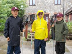 Fishing with our new nets Gallery
