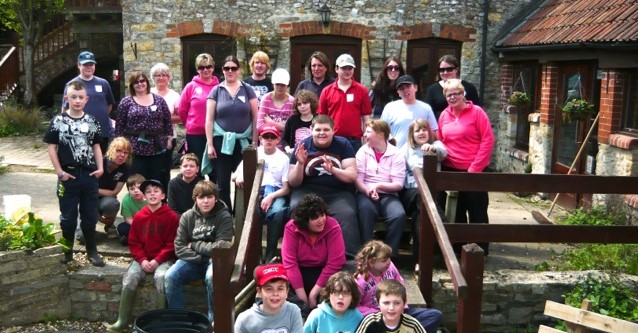 Hands on the land at Magdalen Farm